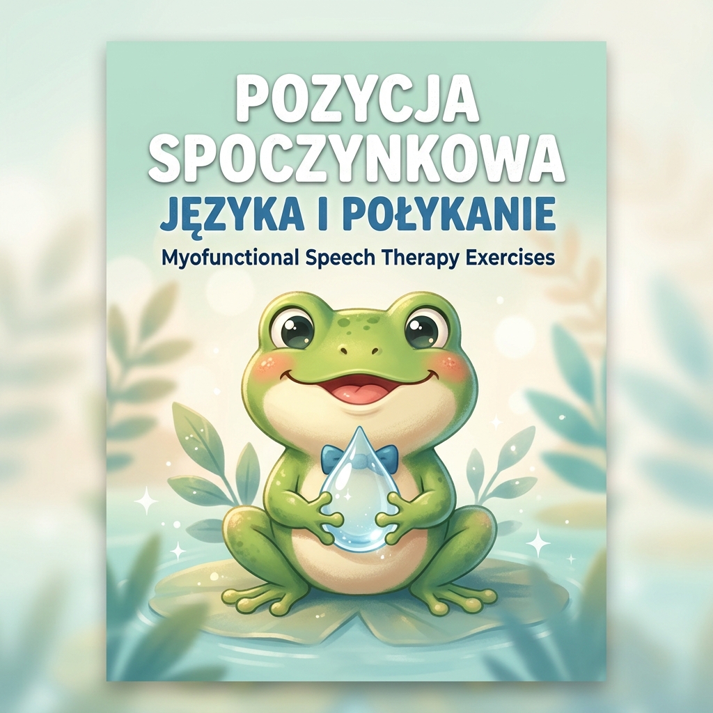 Prawidłowe Połykanie i Oddychanie — Trening Miofunkcjonalny (Karty Pracy PDF)